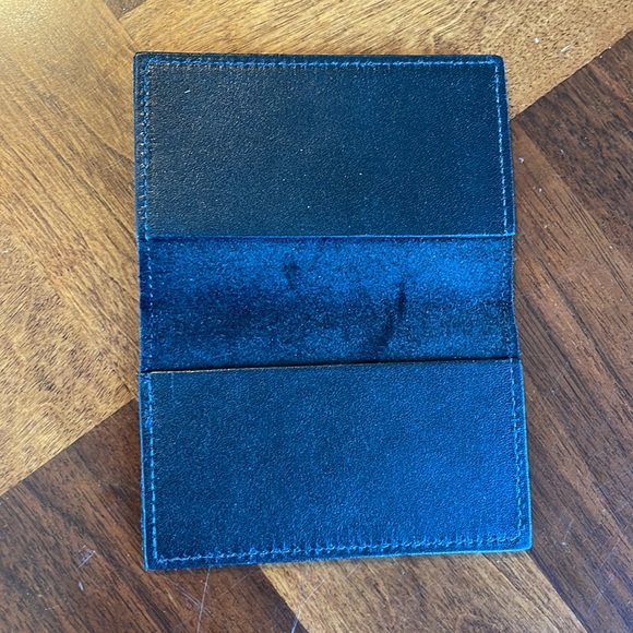 VINTAGE ROOTS (CANADA) WARNER BROS RECORDS EMBOSSED LEATHER CARD HOLDER - Picture 3 of 8